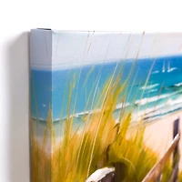 On the Boardwalk Canvas Art Print