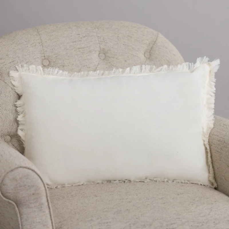 Jesus Loves You Embroidered Pillow