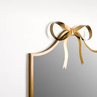 Sofia Gold Bow Arched Wall Mirror