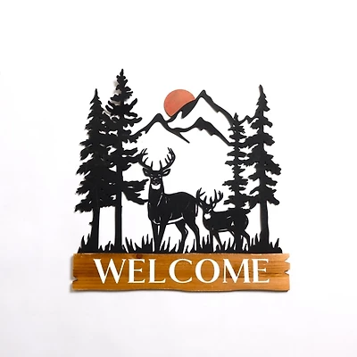 Wilderness Welcome Wall Plaque