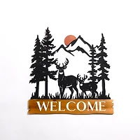 Wilderness Welcome Wall Plaque