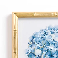 Blue Hydrangea Framed Art Prints, Set of 2