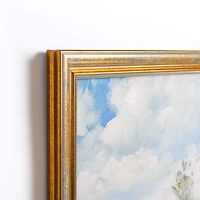 Spring Lake Scene Framed Art Print