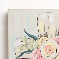 Happy Easter Cross Tabletop Sign