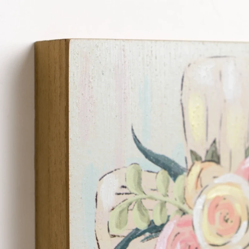 Happy Easter Cross Tabletop Sign