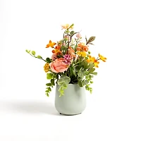 Green Wildflower Arrangement