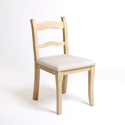 Whitewash Wood Sara Dining Chair