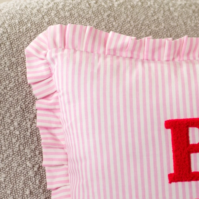 Be Mine Ruffle Edge Pillow