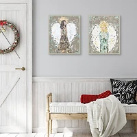 Blessed Angels Framed Art Prints, Set of 2
