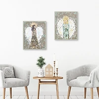 Blessed Angels Framed Art Prints, Set of 2