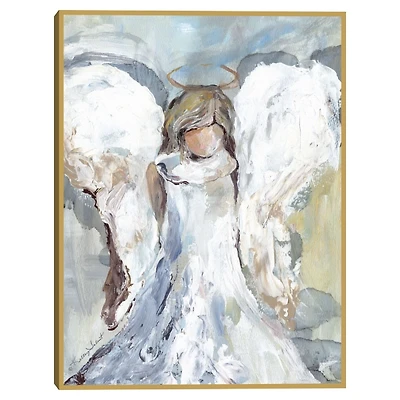 Guard and Protect Angel Framed Art Print