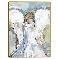 Guard and Protect Angel Framed Art Print