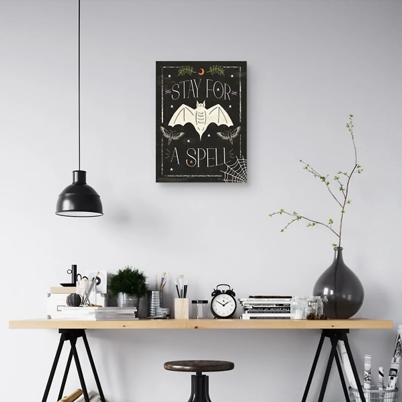 Stay for a Spell Canvas Art Print