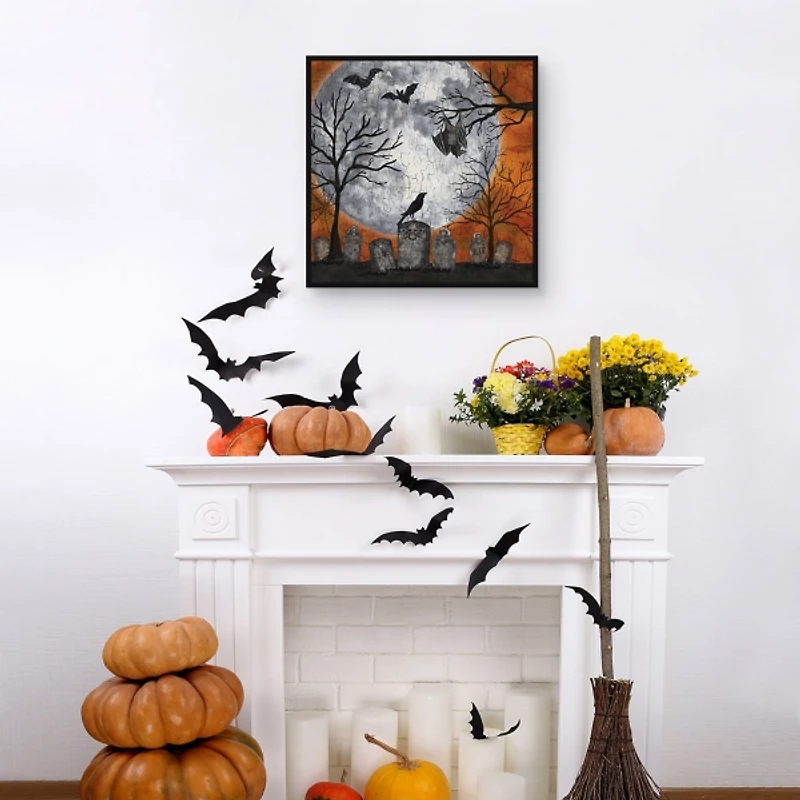 Something Wicked Framed Canvas Art Print