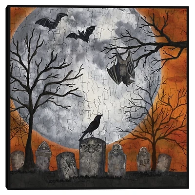 Something Wicked Framed Canvas Art Print
