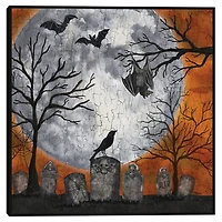 Something Wicked Framed Canvas Art Print