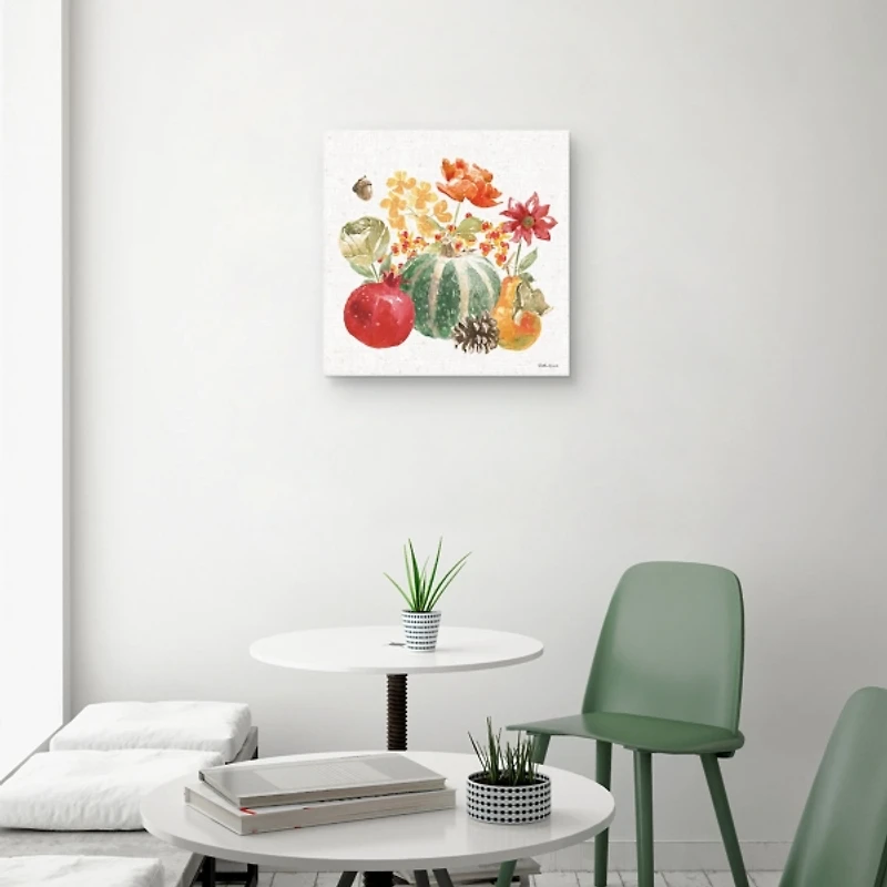 Harvest Fruits Bouquet Canvas Art Print