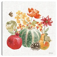 Harvest Fruits Bouquet Canvas Art Print