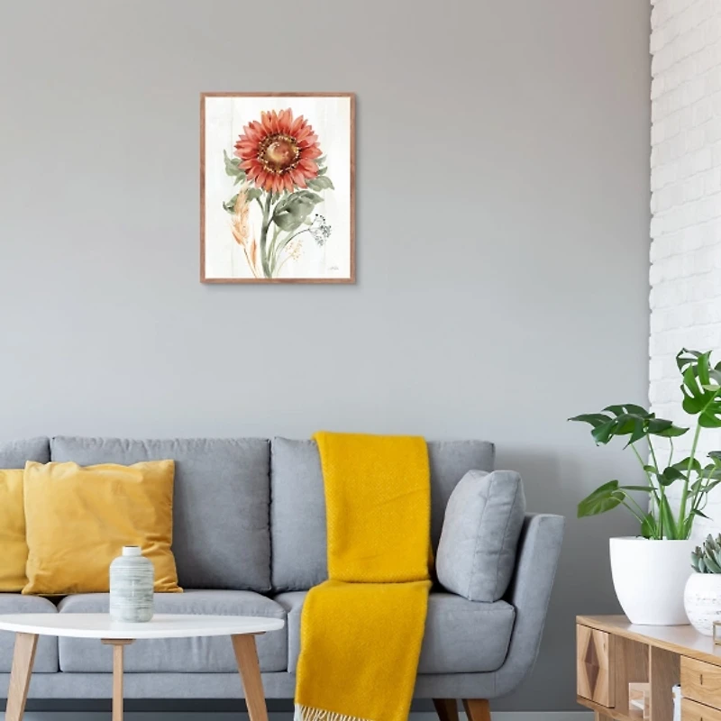 Autumn Ramble I Framed Canvas Art Print