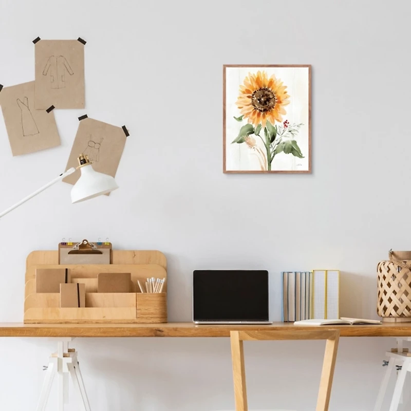 Autumn Ramble II Framed Canvas Art Print