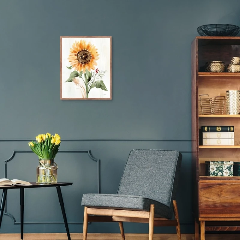 Autumn Ramble II Framed Canvas Art Print