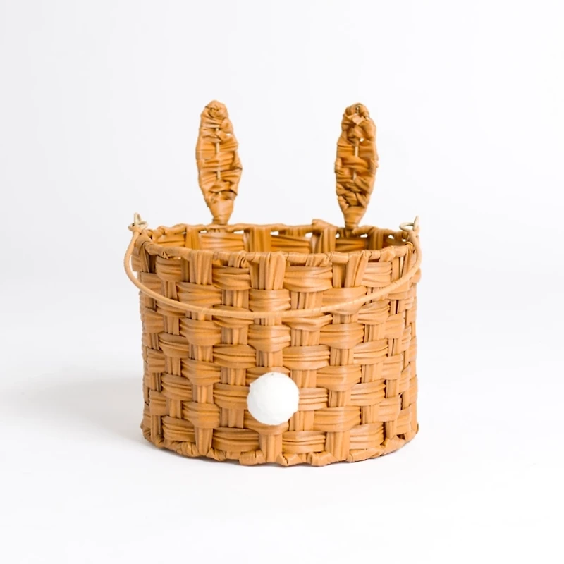Woven Bunny Easter Basket