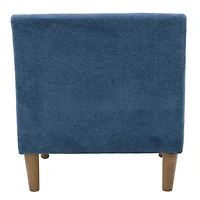 Indigo Blue Upholstered Shea Accent Chair