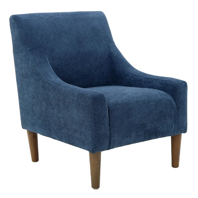 Indigo Blue Upholstered Shea Accent Chair
