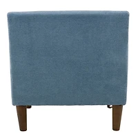 Sky Blue Upholstered Shea Accent Chair