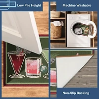 Christmas Party Accent Rug, 24x34