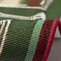 Christmas Party Accent Rug, 24x34