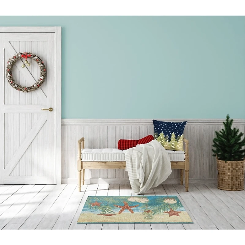 Ocean Holiday Accent Rug, 24x34