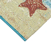 Ocean Holiday Accent Rug, 24x34