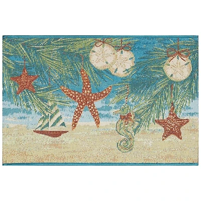 Ocean Holiday Accent Rug, 24x34