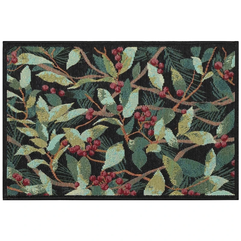 Winter Blooms Accent Rug, 24x34