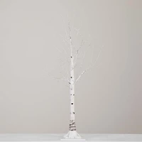 ft. LED White Birch Christmas Tree