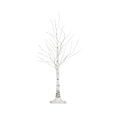 ft. LED White Birch Christmas Tree