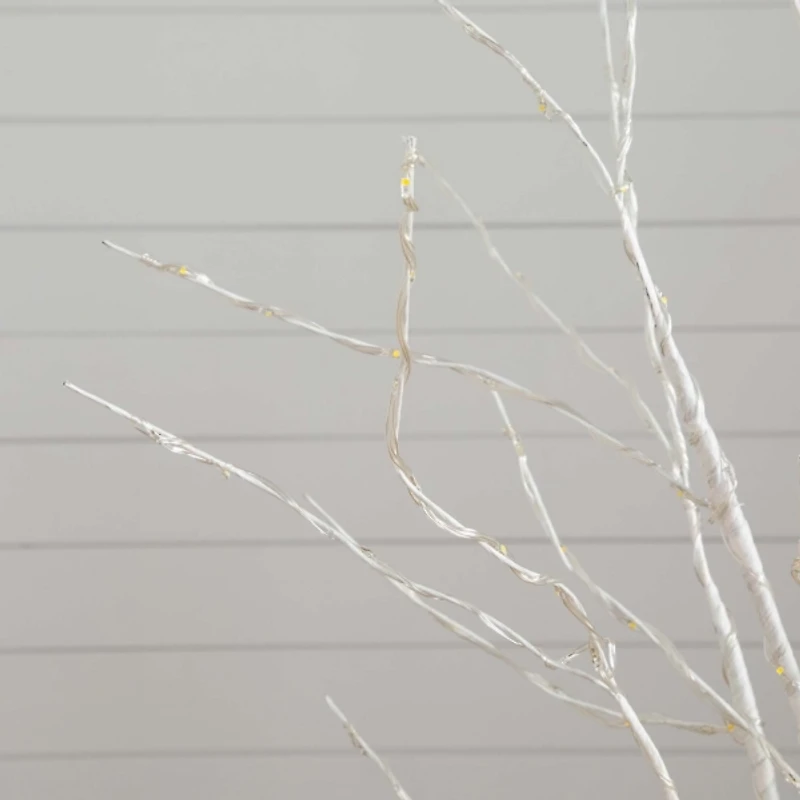 ft. LED White Birch Christmas Tree