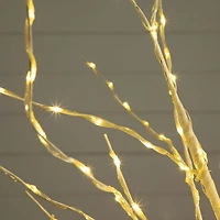 ft. LED White Birch Christmas Tree