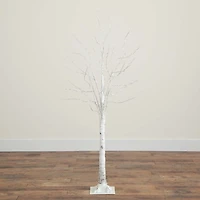 ft. LED White Birch Christmas Tree