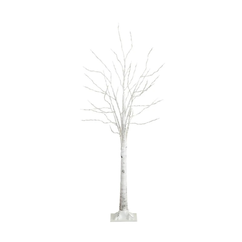 ft. LED White Birch Christmas Tree