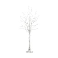 ft. LED White Birch Christmas Tree
