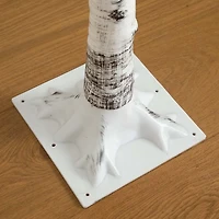 8 ft. LED White Birch Christmas Tree