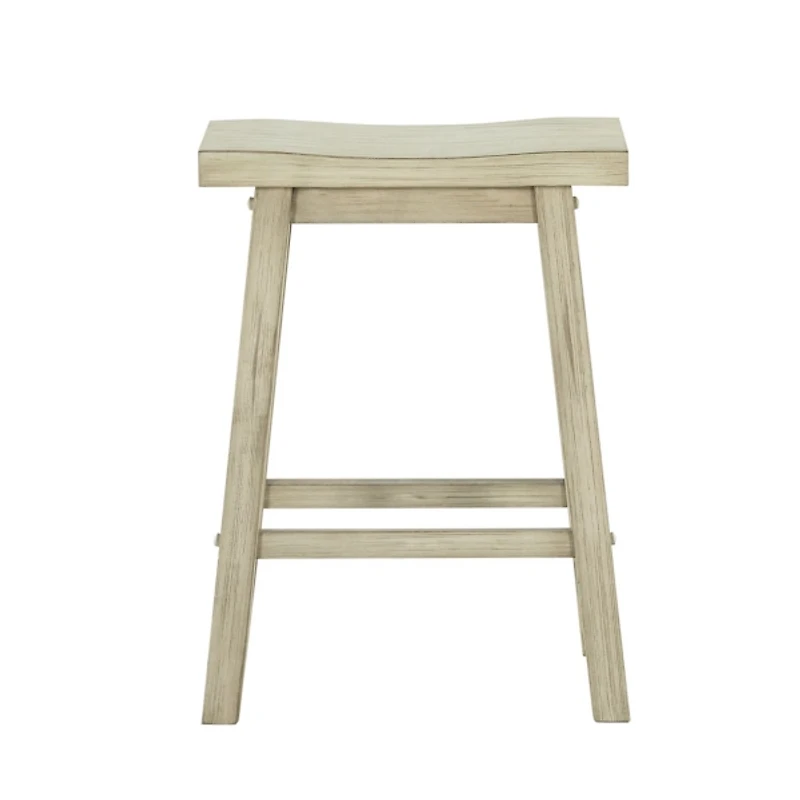 Sawgrass Wooden Saddle Seat Counter Stool