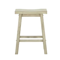 Sawgrass Wooden Saddle Seat Counter Stool