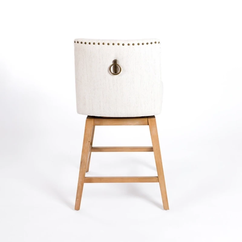 Upholstered Mia Swivel Counter Stool