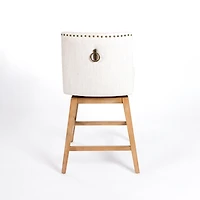 Upholstered Mia Swivel Counter Stool