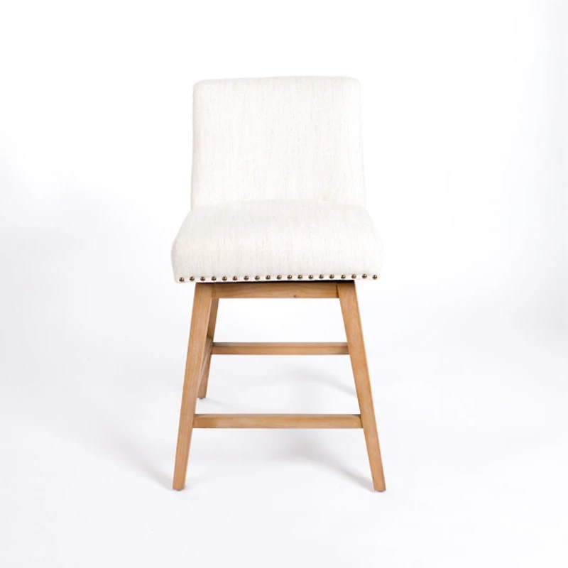 Upholstered Mia Swivel Counter Stool