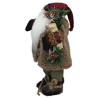Country Santa with Gifts Figurine