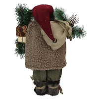 Country Santa with Gifts Figurine
